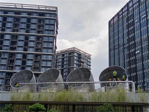 玻璃鋼冷卻塔的組成和選購要求,玻璃鋼冷卻塔圖片