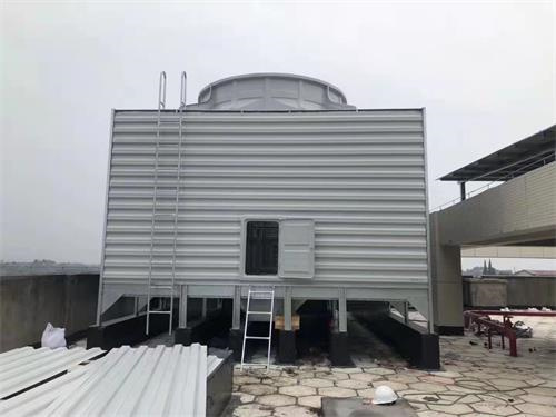 玻璃鋼冷卻塔廠家簡析冷卻塔底梁的安裝要求(玻璃鋼